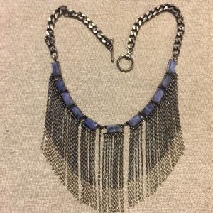 HANDMADE • Semi Precious Fringe Necklace